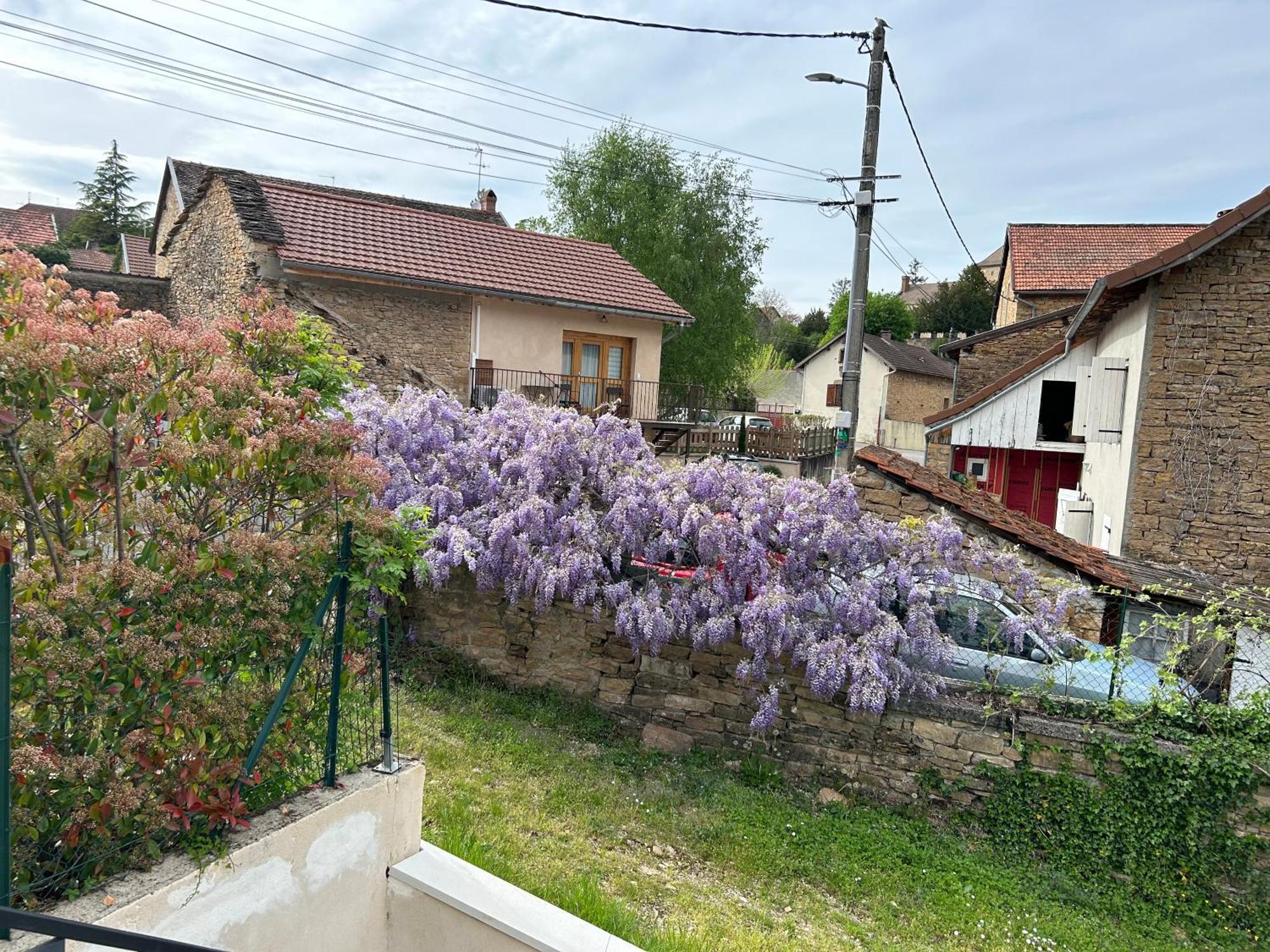 Les Glycines Villa Hieres-Sur-Amby Eksteriør billede